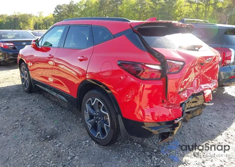 2021 Chevrolet Blazer Awd Rs из США, поврежденный, VIN 3GNKBKRSXMS532963